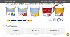 Desktop Screenshot of colorconceptsarl.com